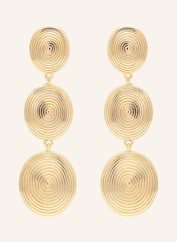 Lié Studio Ohrhänger THE RUBY EARRINGS GOLD