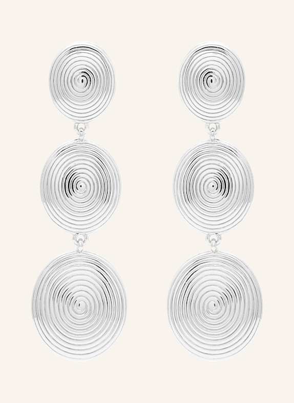 Lié Studio Ohrhänger THE RUBY EARRINGS SILBER