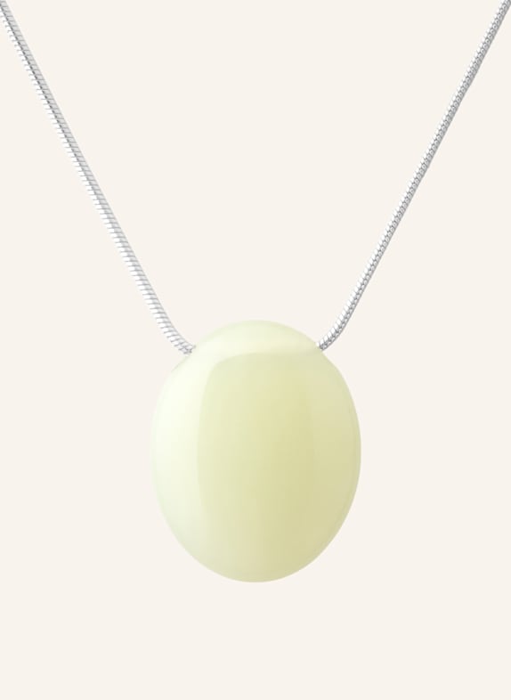 Lié Studio Kette mit Anhänger THE JULIA NECKLACE HELLGRÜN