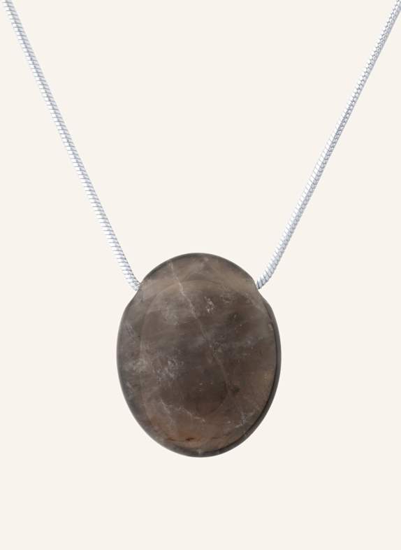 Lié Studio Kette mit Anhänger THE JULIA NECKLACE DUNKELBRAUN