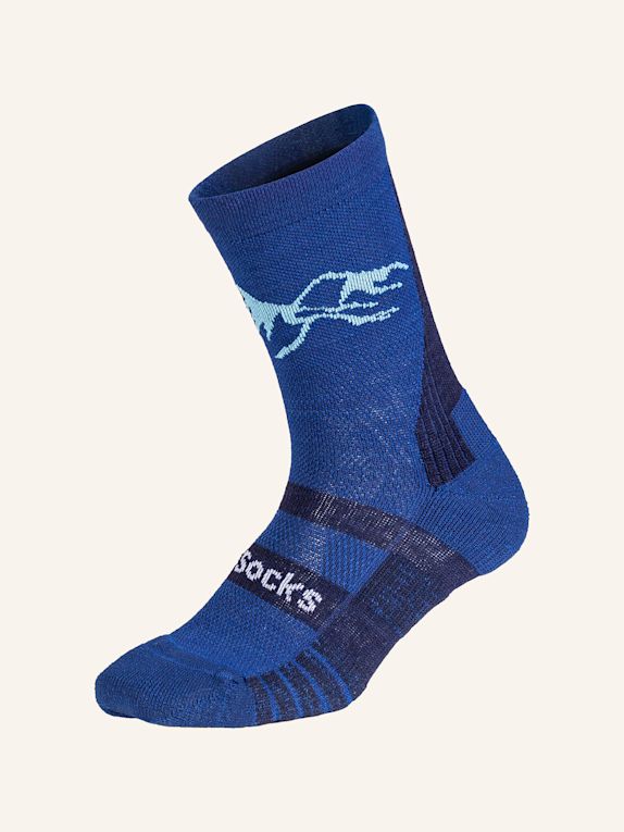 DillySocks Sportsocken ACTIVE MERINO BLAU