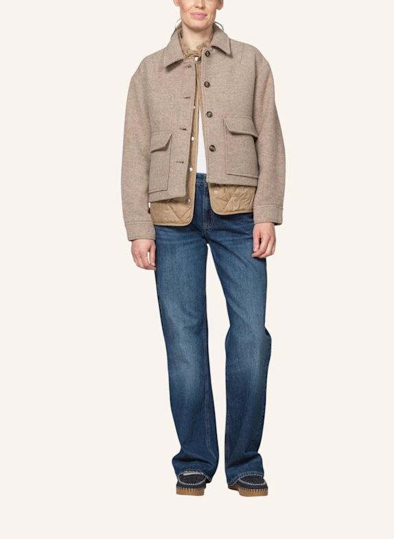 ILSE JACOBSEN Übergangsjacke MELTON01 BEIGE