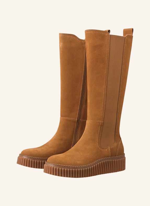 ILSE JACOBSEN Stiefel CALIRA08 BRAUN