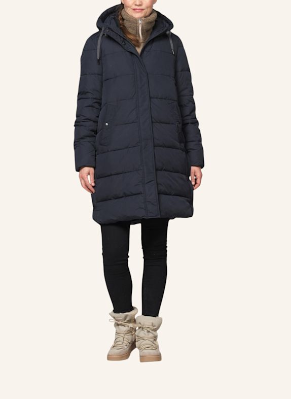 ILSE JACOBSEN Wintersteppmantel PEPPY10 DUNKELBLAU