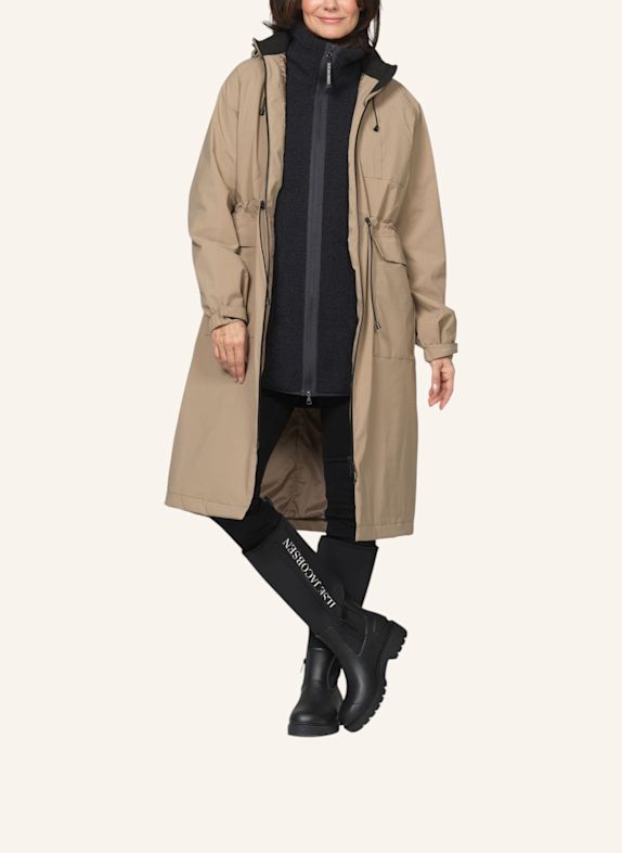 ILSE JACOBSEN Regenmantel THERMAL01 BEIGE