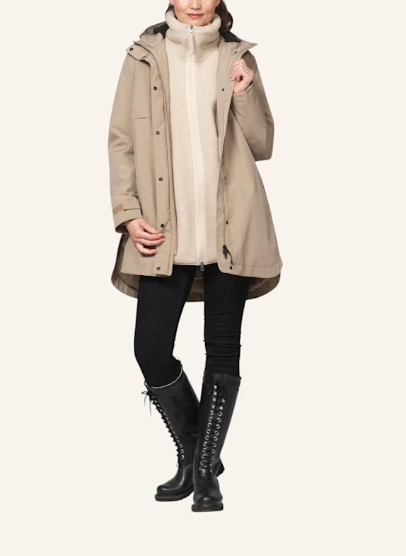 ILSE JACOBSEN Regenmantel DASHRAIN02 BEIGE
