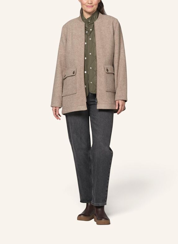 ILSE JACOBSEN Übergangsjacke MELTON02 BEIGE