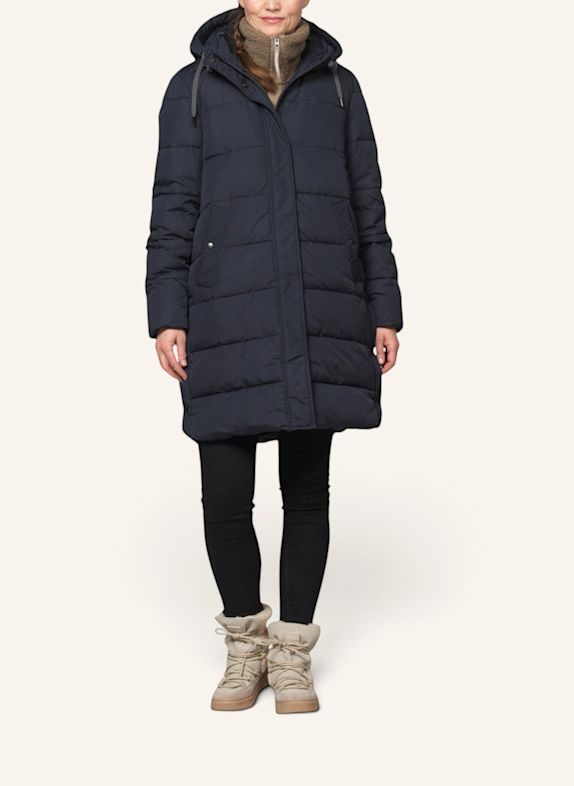 ILSE JACOBSEN Wintersteppmantel PEPPY10 DUNKELBLAU