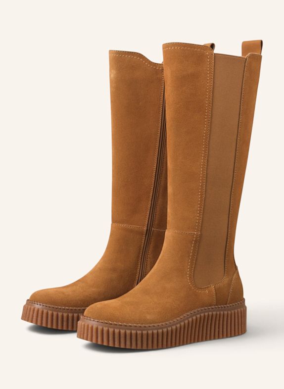 ILSE JACOBSEN Stiefel CALIRA08 BRAUN