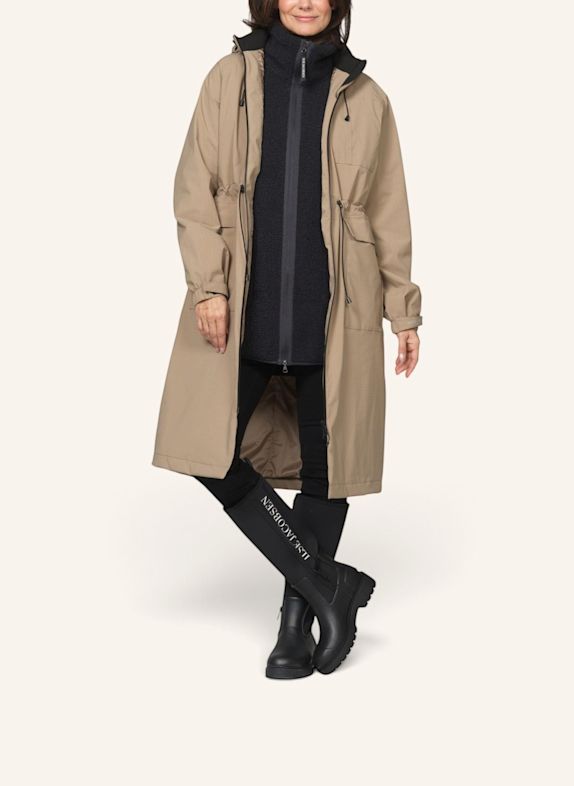 ILSE JACOBSEN Regenmantel THERMAL01 BEIGE