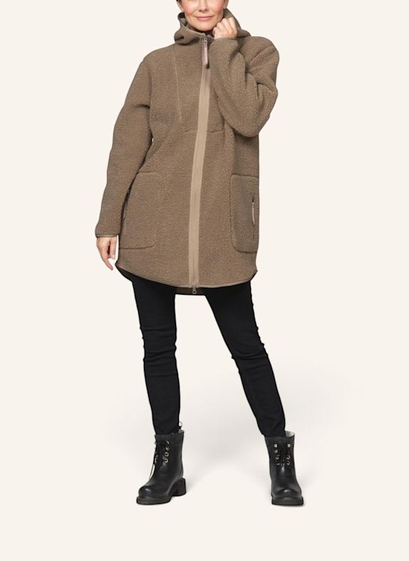 ILSE JACOBSEN Fleecejacke BONDEDPILE04 BEIGE