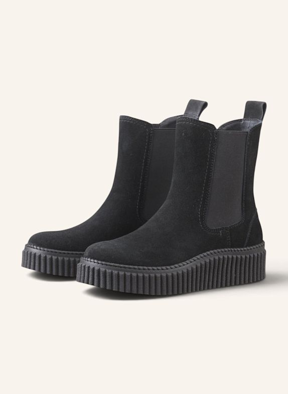 ILSE JACOBSEN Chelsea Boots CALIRA06 SCHWARZ