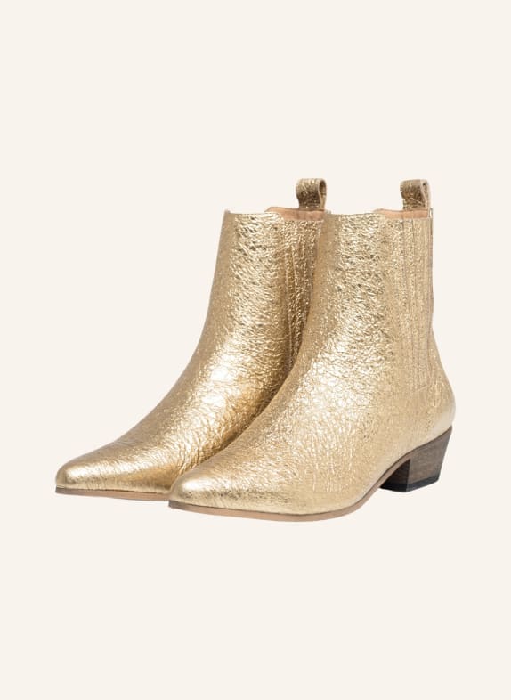 ivylee Boots BAILEY METALLIC GOLD