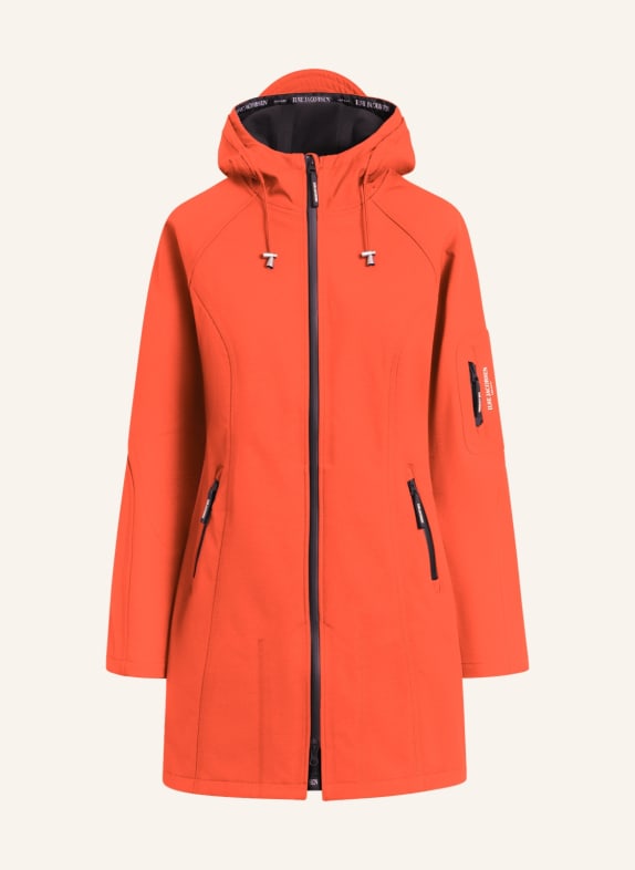 ILSE JACOBSEN Mantel RAIN37 ORANGE