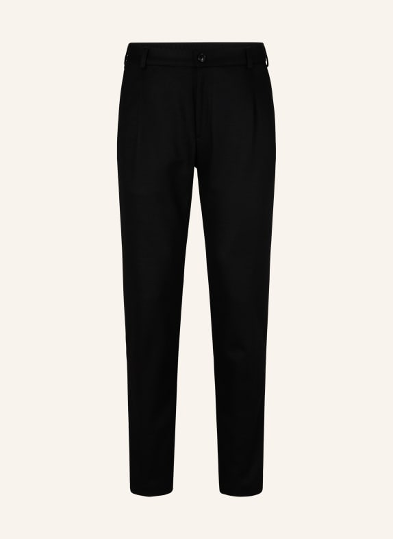 windsor. Bundfaltenhose Shaped Fit SCHWARZ