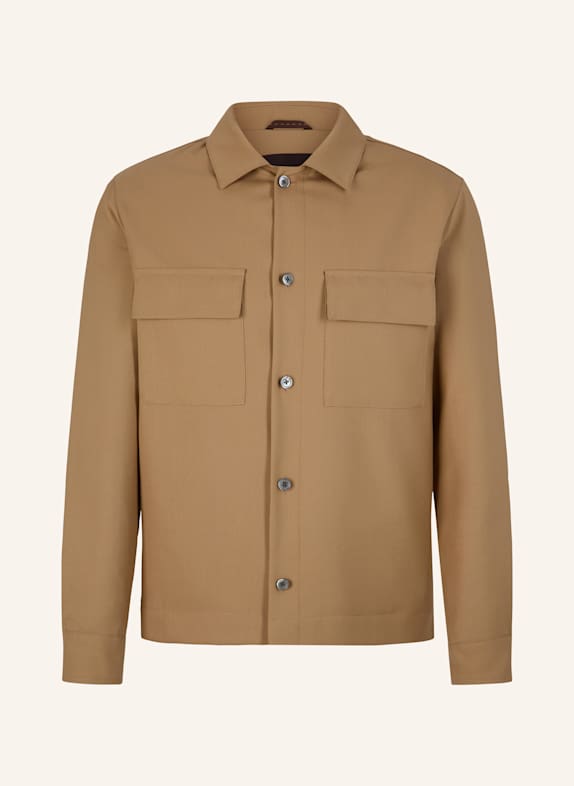 windsor. Overshirt CAMEL