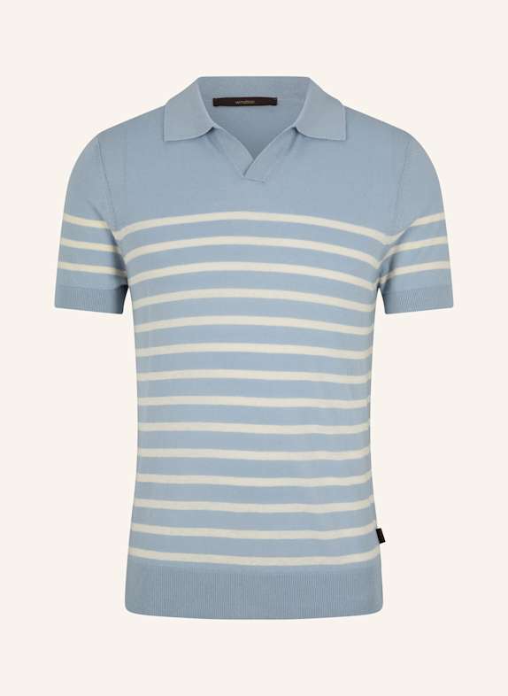 windsor. Strick-Shirt HELLBLAU
