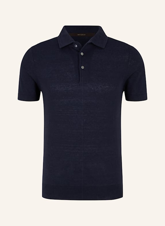 windsor. Poloshirt DUNKELBLAU