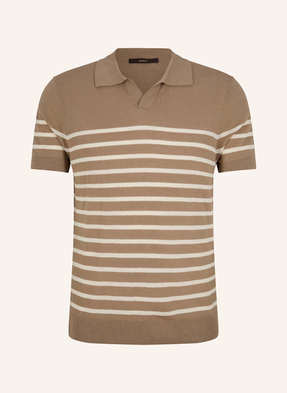 windsor. Strick-Shirt HELLBRAUN