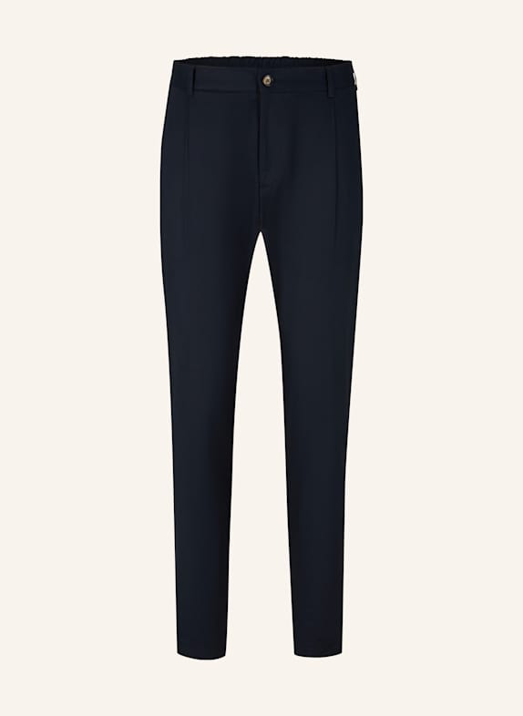 windsor. Bundfaltenhose Shaped Fit DUNKELBLAU
