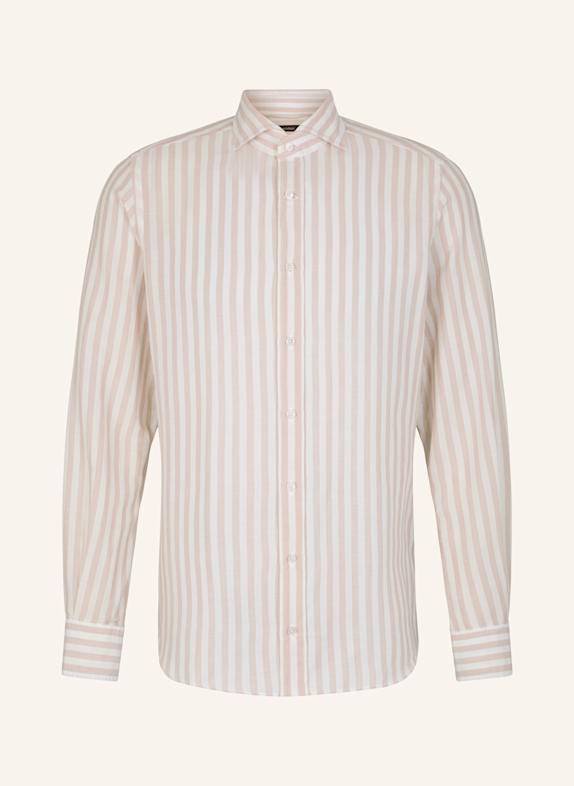 windsor. Hemd LANO-W Regular Fit BEIGE/ WEISS