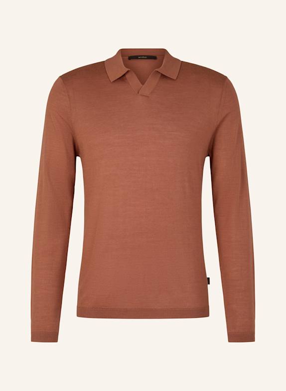 windsor. Strickpullover ROT/ BRAUN