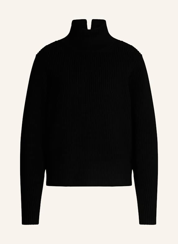 windsor. Pullover aus Merinowolle SCHWARZ