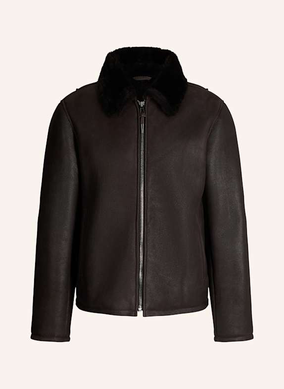 windsor. Lederjacke BRAUN