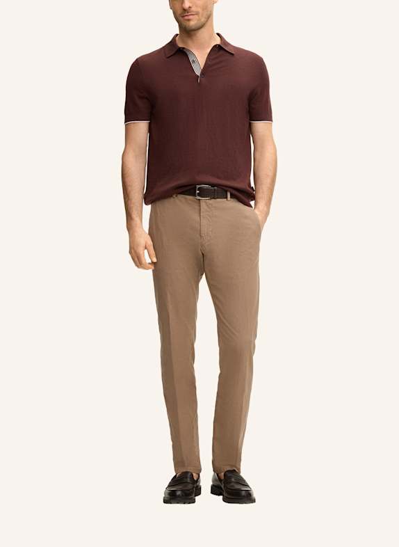 windsor. Strick-Poloshirt CASHMILO ROT