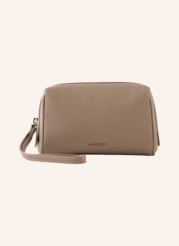 windsor. Kosmetiktasche TAUPE