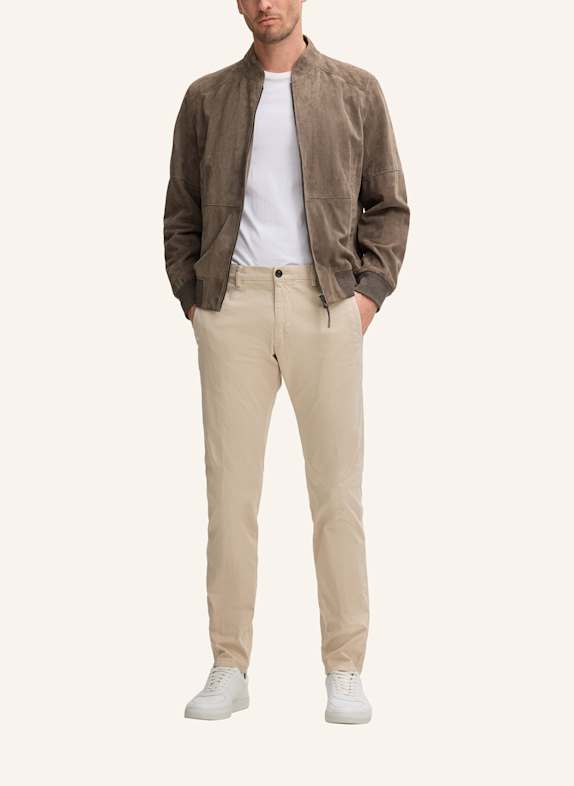 windsor. Lederblouson GRAU