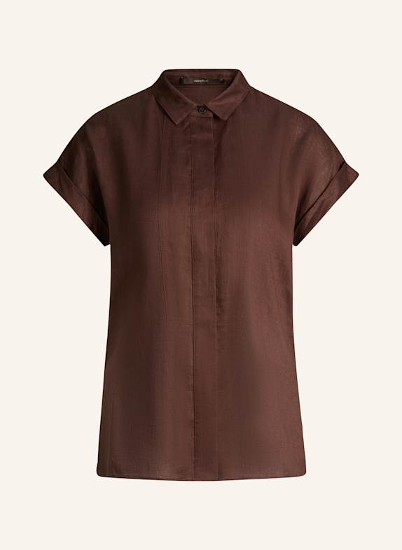 windsor. Hemdbluse DUNKELBRAUN