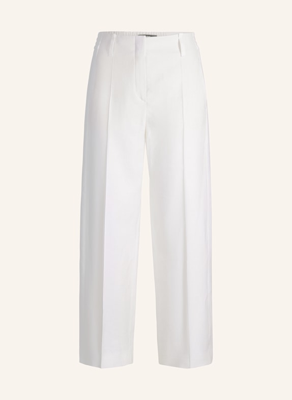 windsor. Bundfaltenhose WEISS