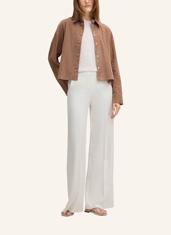 windsor. Lederjacke HELLBRAUN