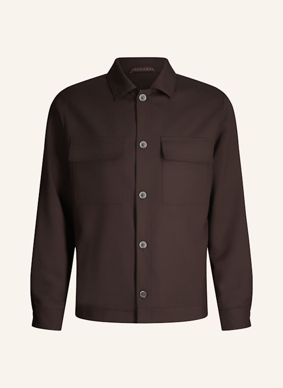 windsor. Overjacket LAVORO BRAUN