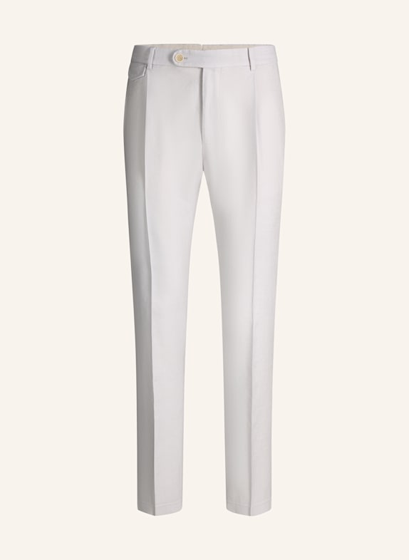 windsor. Anzughose SILVI Extra Slim Fit mit Leinen HELLGRAU