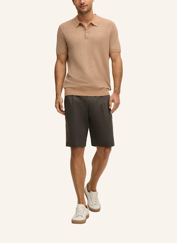 windsor. Strick-Poloshirt LINDO CAMEL