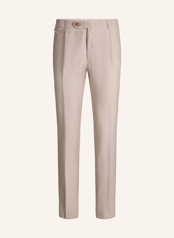 windsor. Anzughose SILVI Extra Slim Fit mit Leinen BEIGE