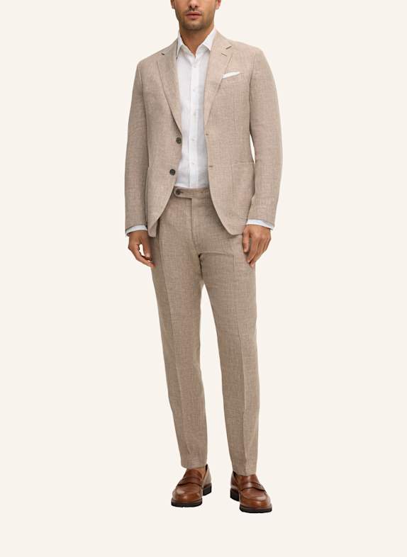 windsor. Baukasten Sakko Shaped Fit HELLBRAUN