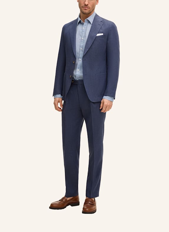 windsor. Anzughose Shaped Fit BLAU