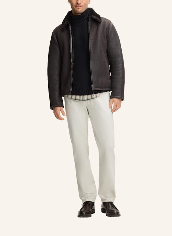 windsor. Lederjacke BRAUN