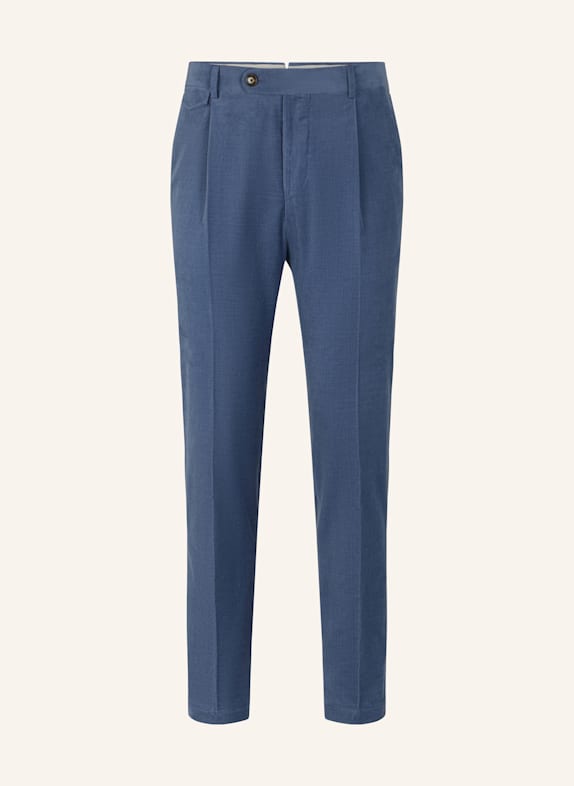 windsor. Anzughose SILVI Shaped Fit aus Cord BLAU