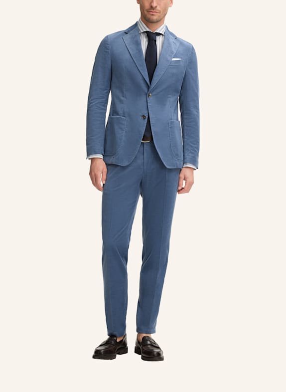 windsor. Anzugsakko GIO Shaped Fit aus Cord BLAU