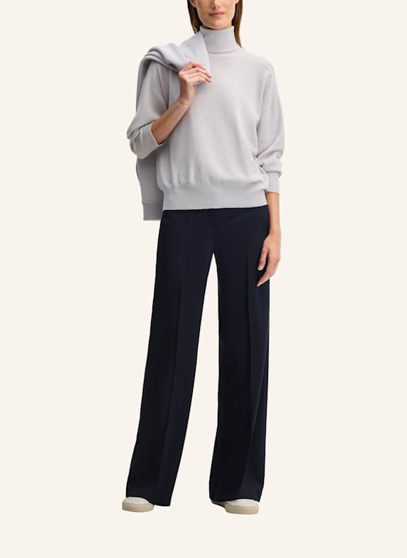 windsor. Rollkragenpullover aus Merinowolle GRAU