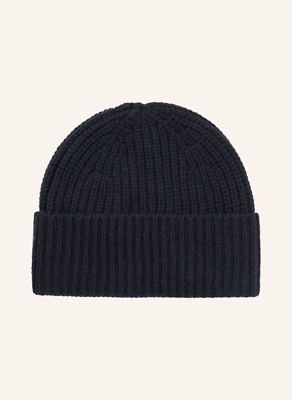 windsor. Cashmere-Mütze DUNKELBLAU