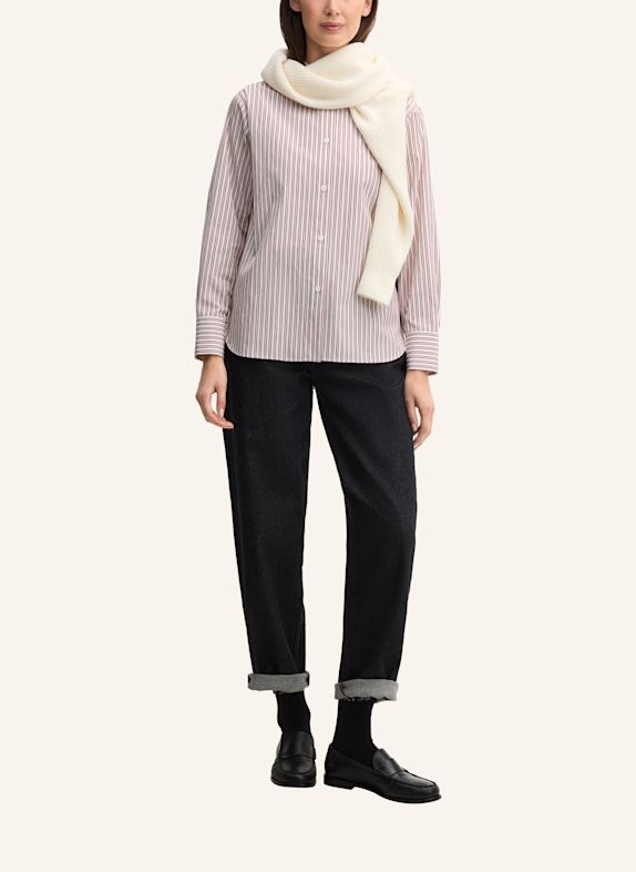 windsor. Popeline-Hemdbluse ROT