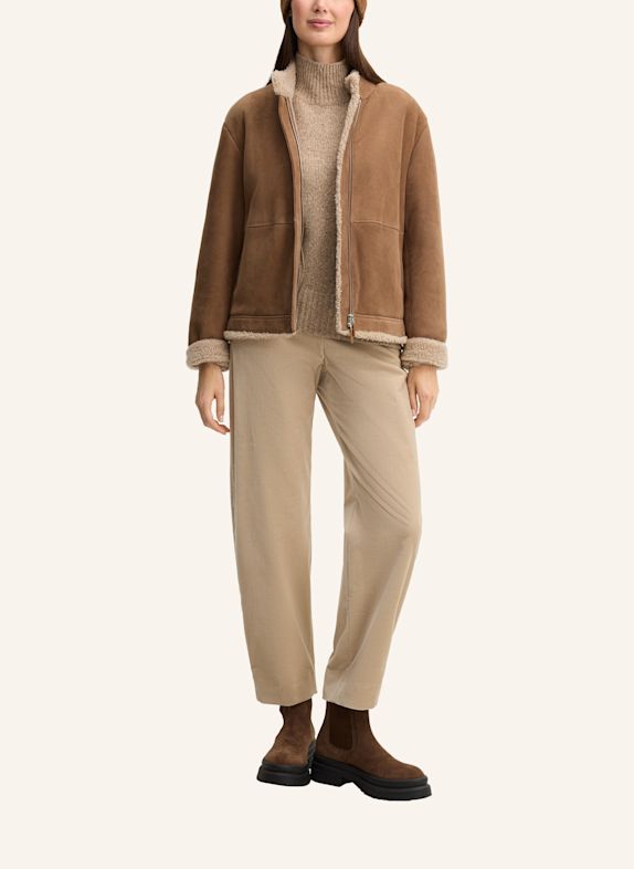 windsor. Lederjacke BRAUN