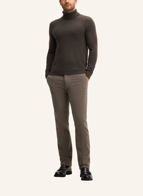 windsor. Rollkragenpullover aus Cashmere OLIV