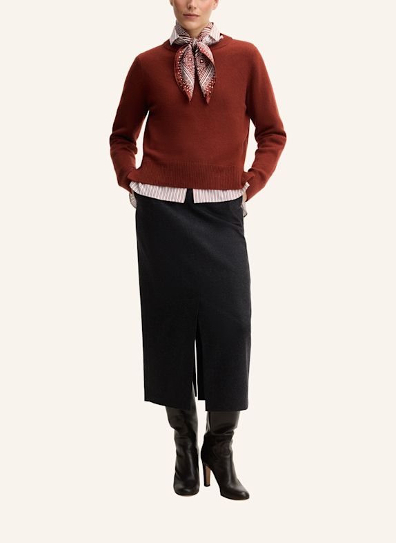windsor. Pullover DUNKELROT