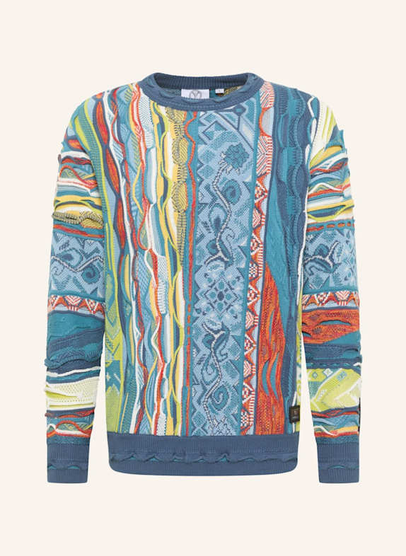 CARLO COLUCCI Strickpullover DIMANI BLAU